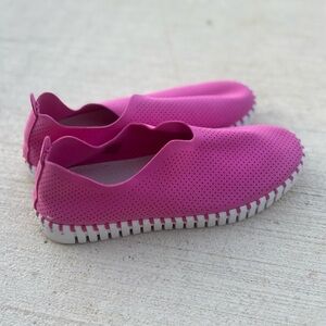 Ilse Jacobsen Women’s Tulip Flats Sneakers Size 39/8.5-9 Rose Violet Comfort